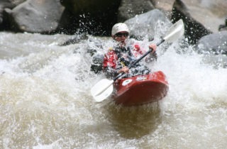 cold water kayaking