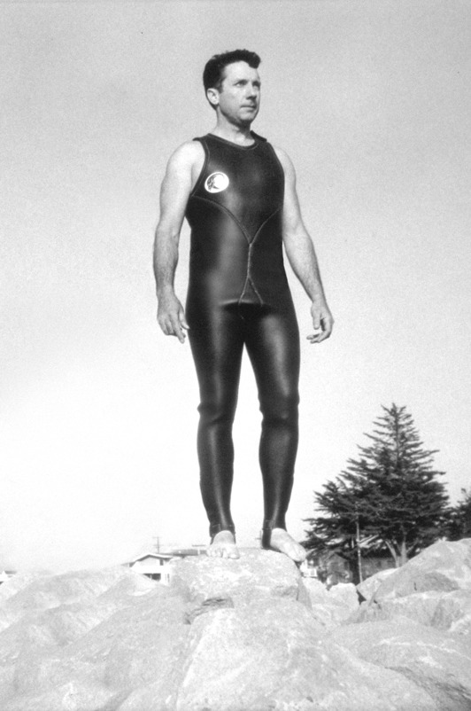 who invented the wetsuit