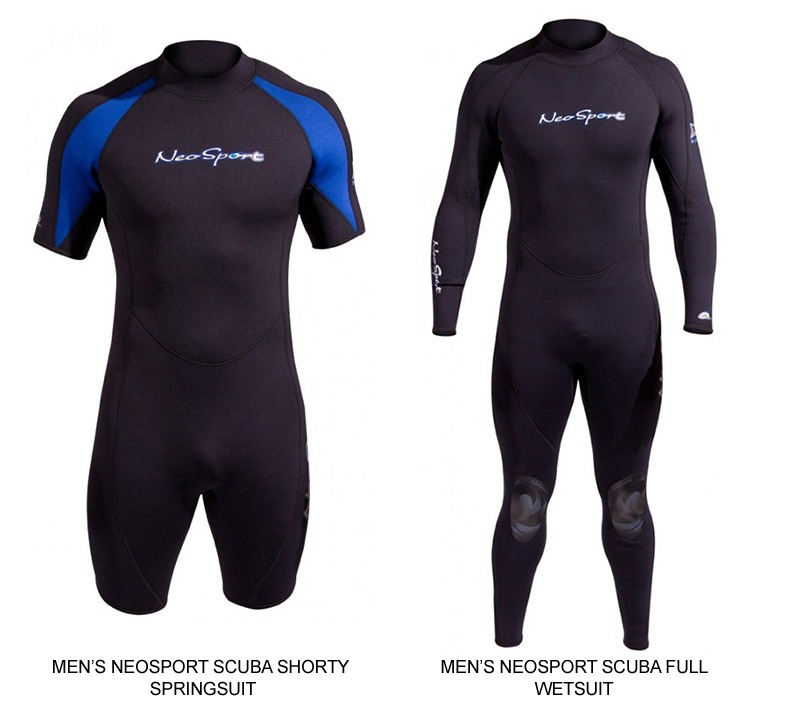 what are scuba suits made of