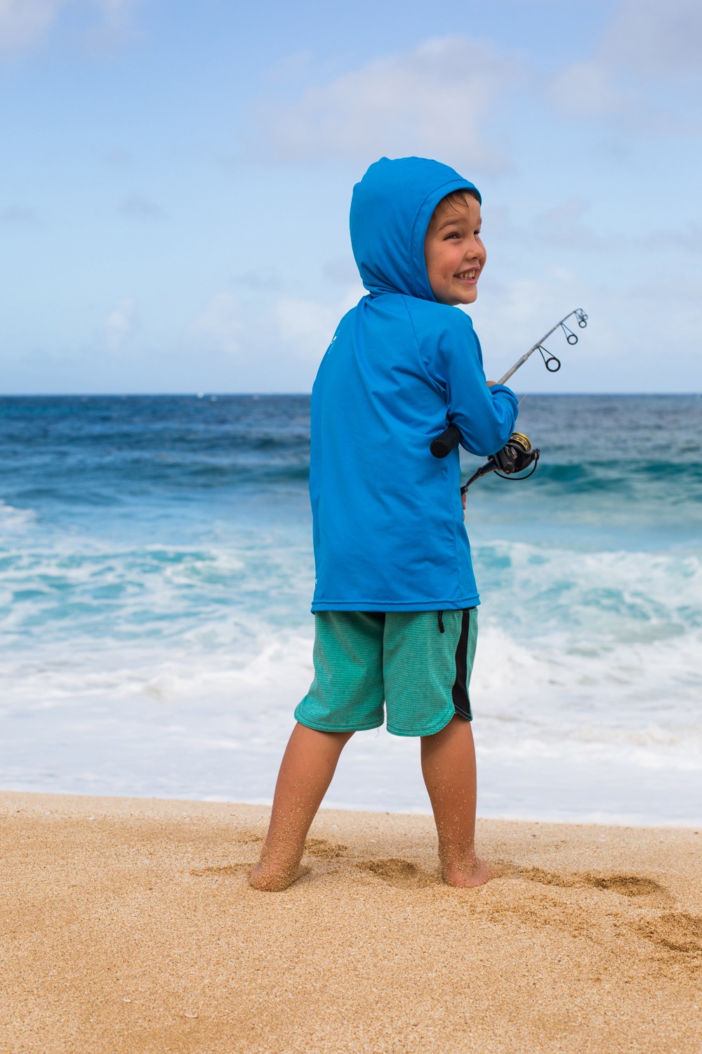 protecting autistic child with rash guard