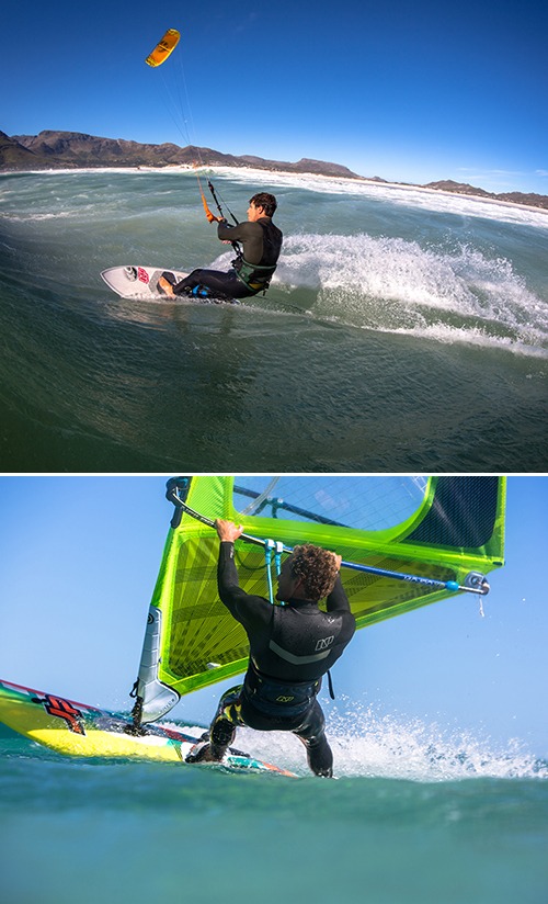windsurfing versus kiteboarding
