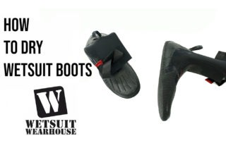 how to dry wetsuit boots