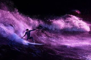 night surfing