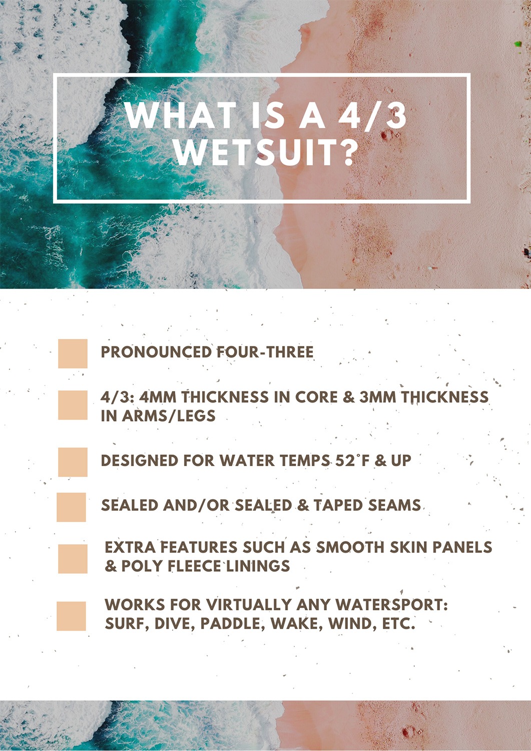 what is a 43 wetsuit