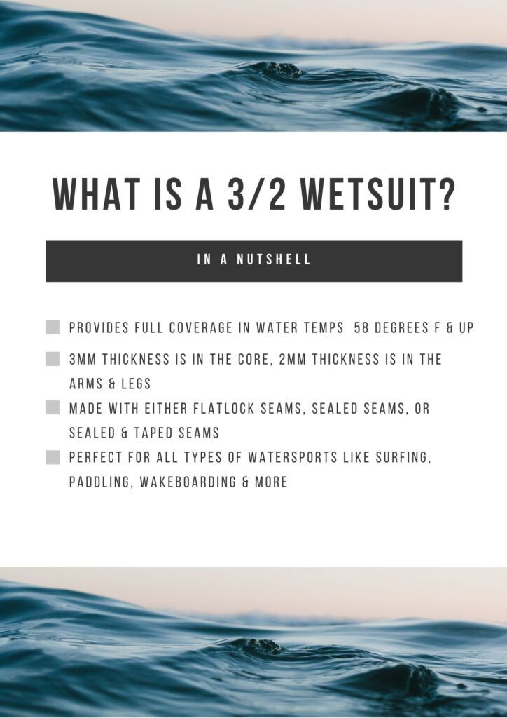 What Is A 3/2 Wetsuit? Wetsuit Wearhouse Blog