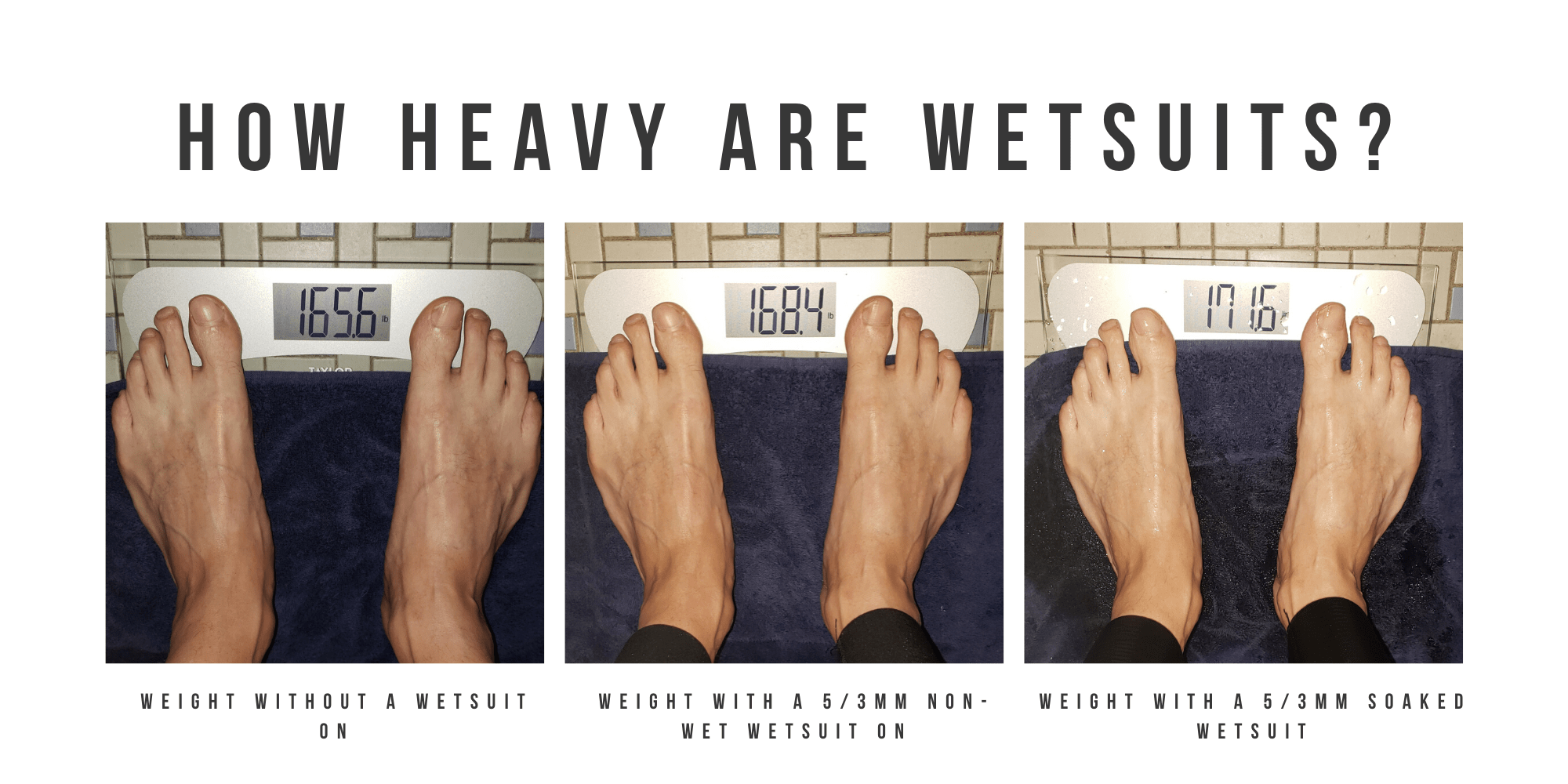 how heavy are wetsuits