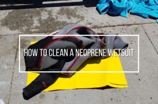 how to clean a neoprene wetsuit