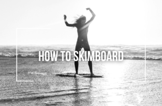 how to skimboard
