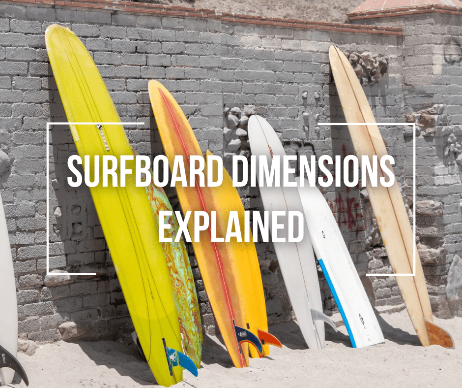 Surfboard Dimensions Explained - Wetsuit Wearhouse Blog