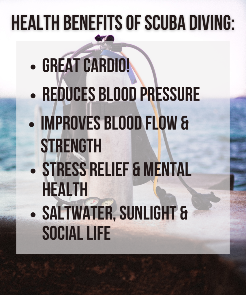 health benefits of scuba diving