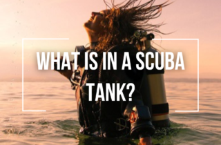 what is in a scuba tank