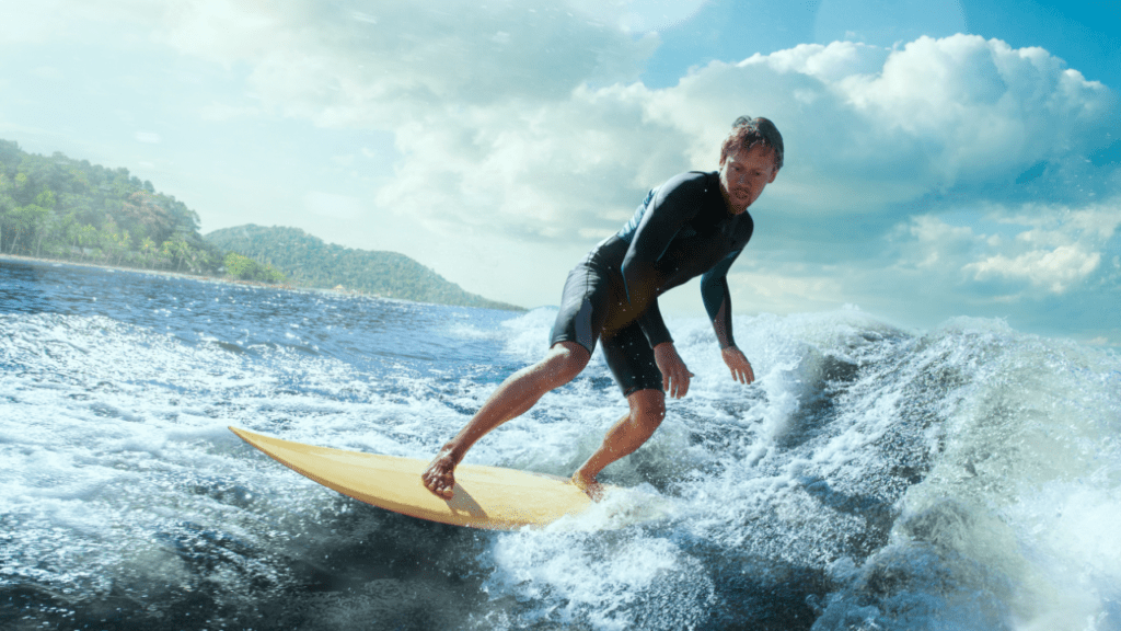 how to balance on a surfboard