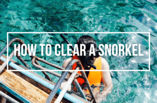 how to get water out of snorkel
