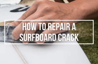 how to repair a surfboard crack