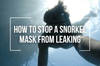 how to stop a snorkel mask from leaking