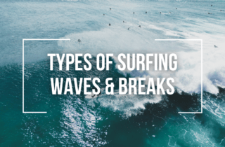 different types of waves surfing