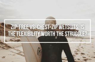 Zip free vs chest zip wetsuit
