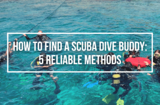 a group of scuba divers together