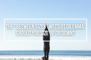 wetsuit size up or down