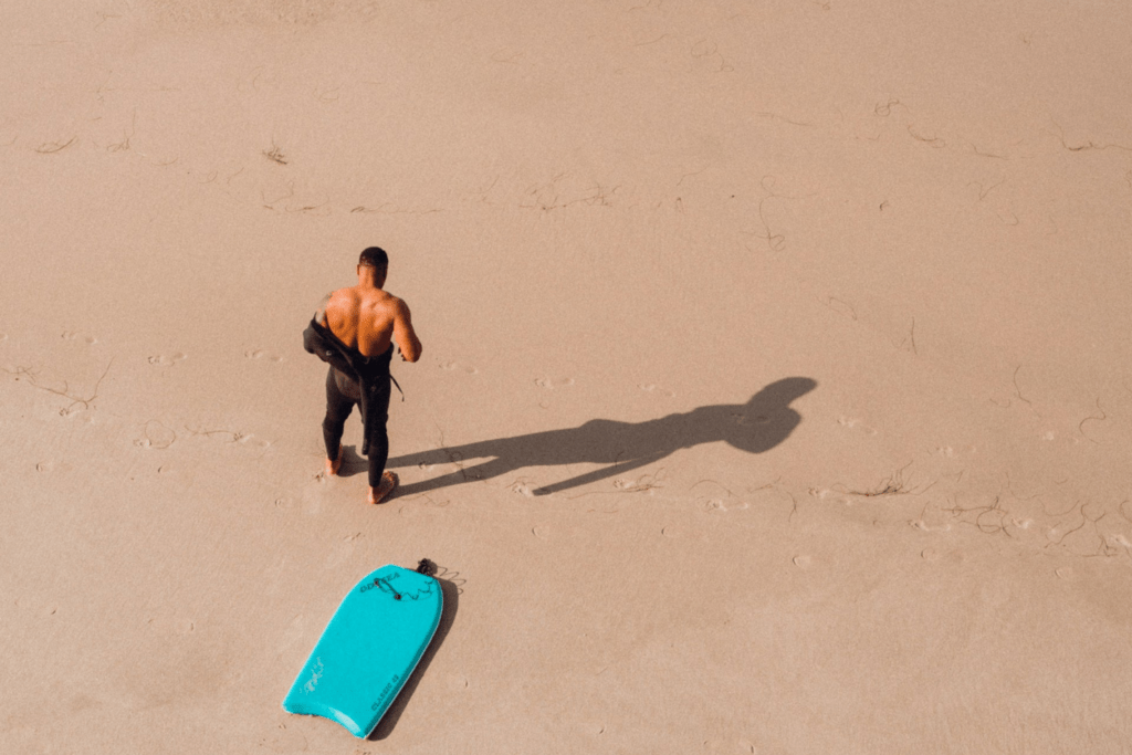 how to change in and out of a wetsuit